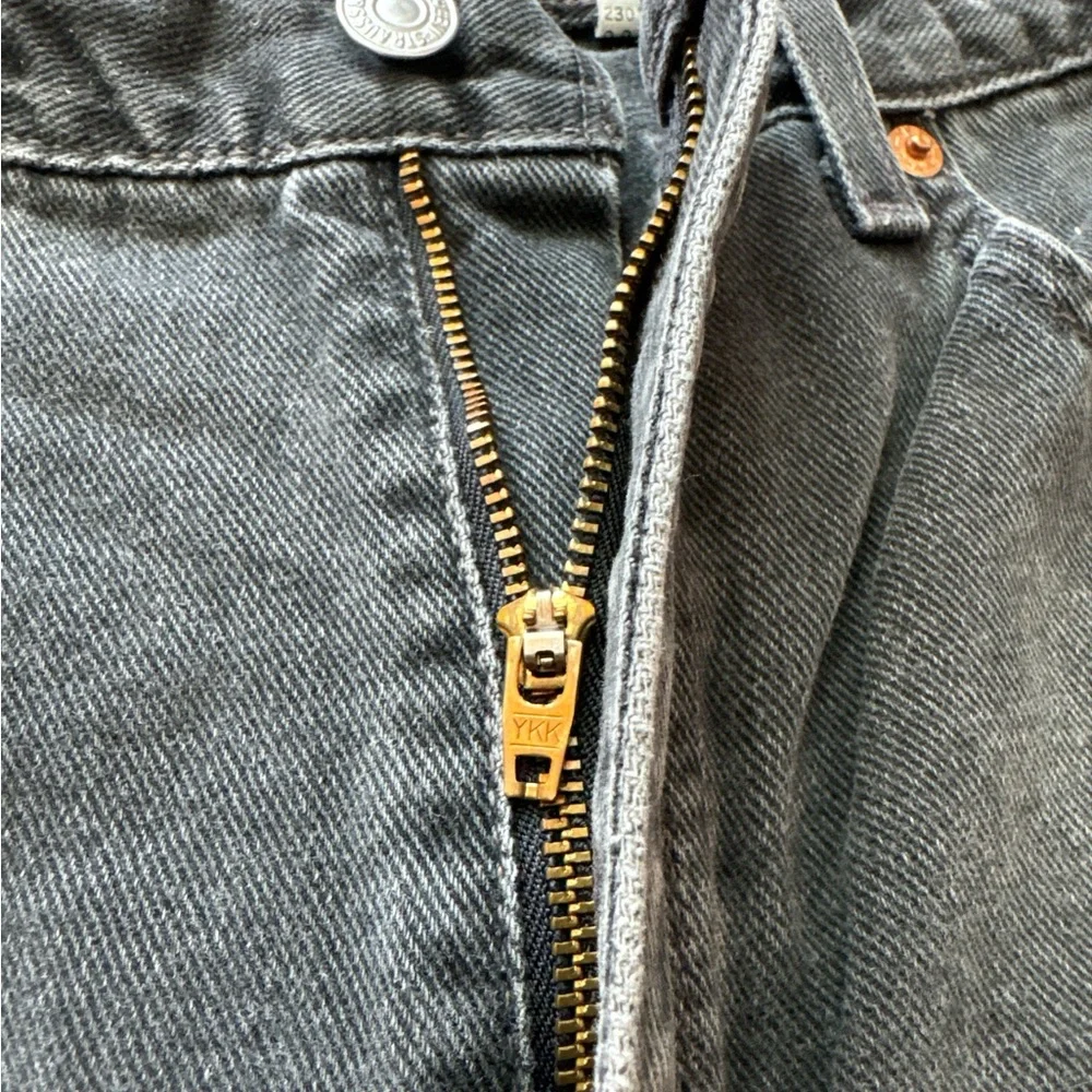 Vintage 505 Levi’s Men’s Black Faded Jeans Early‎ 2000’s Size 33x34 Grunge Skate